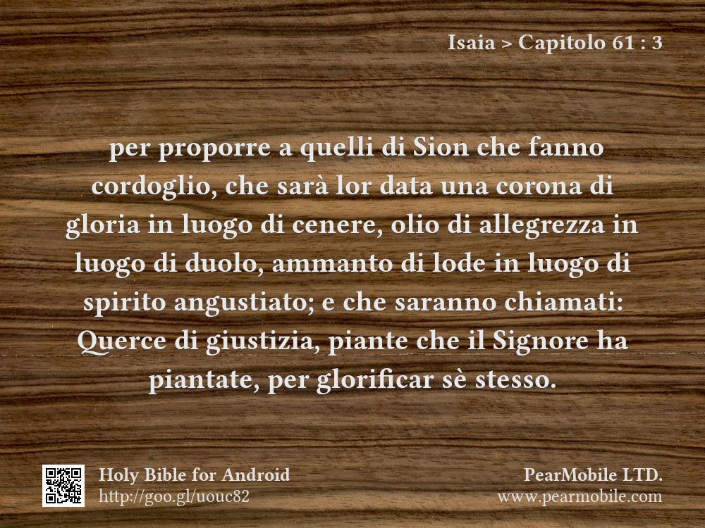 Isaia, Capitolo 61:3